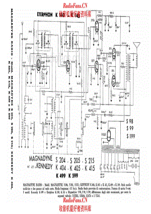 Magnadyne S204 S205 S215 电路原理图.pdf