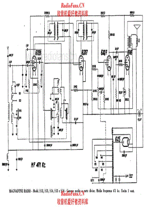 Magnadyne S22 S23 S24 S32 S34 电路原理图.pdf