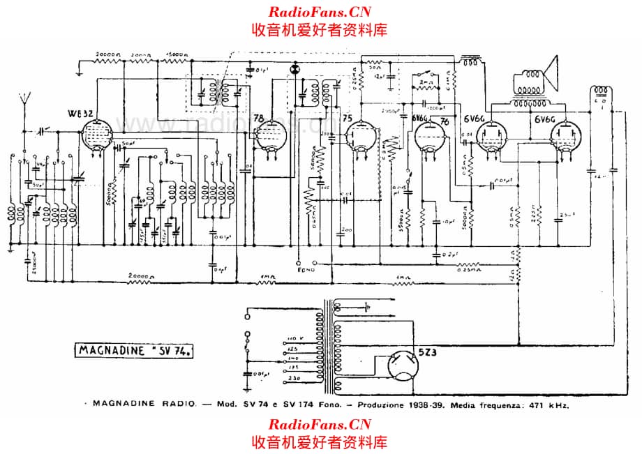 Magnadyne SV74 SV174 电路原理图.pdf_第1页