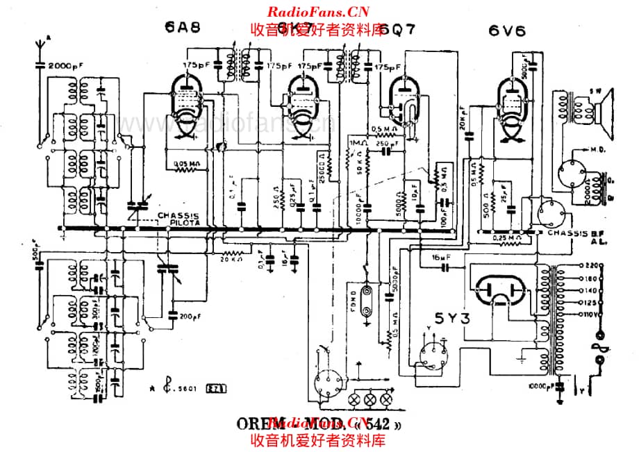 OREM 542_2 电路原理图.pdf_第1页