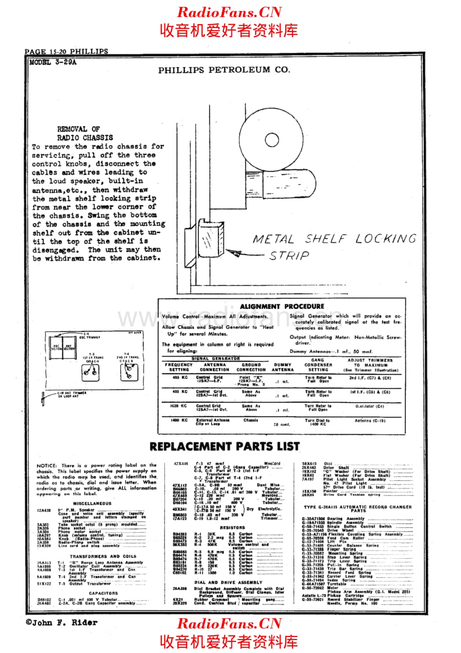 Phillips 3-29A alignment 电路原理图.pdf_第1页