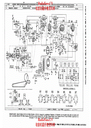 Philips BI260A BI371A BI380A HI460A HI472A 电路原理图.pdf