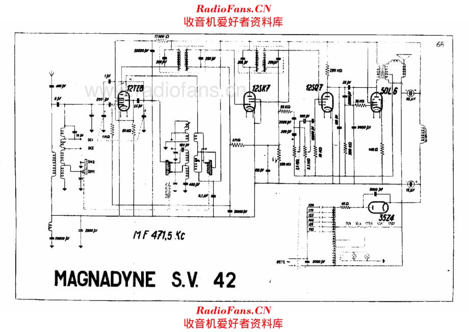 Magnadyne SV42 电路原理图.pdf_第1页