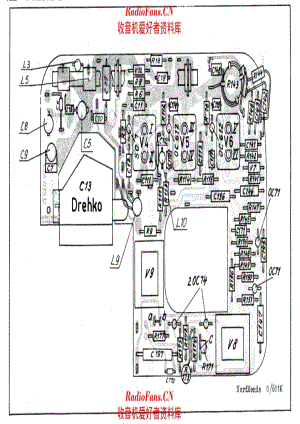 Nordmende 0-601K PCB layout 电路原理图.pdf