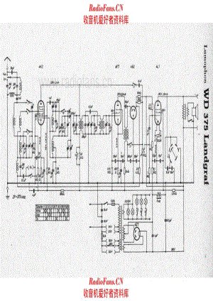 Lumophon WD375 Landgraf 电路原理图.pdf
