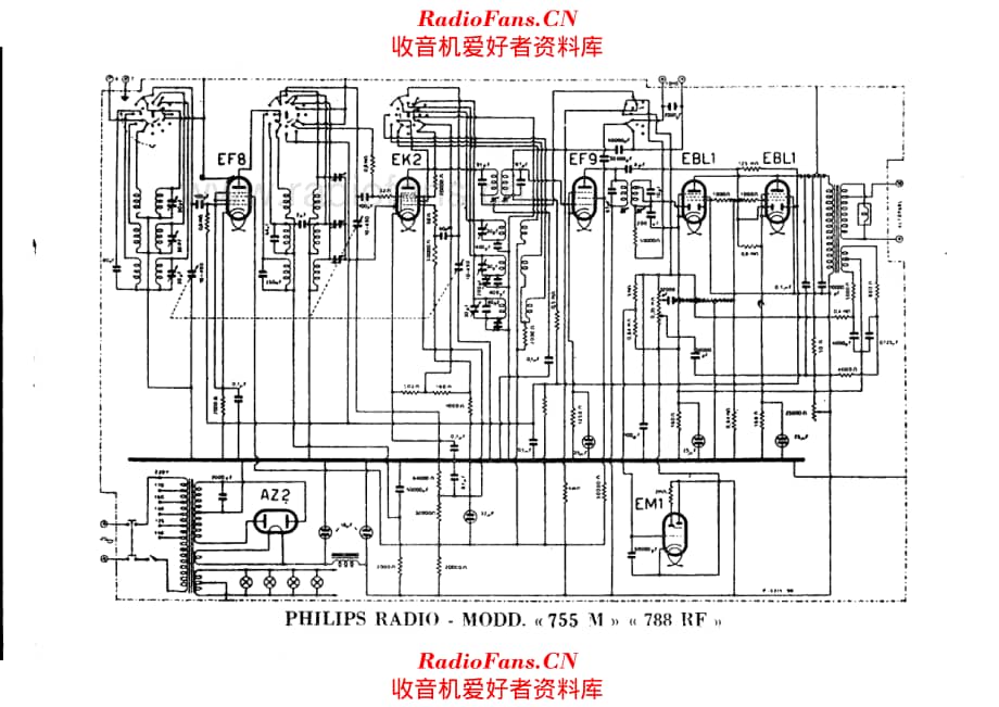Philips 755M_788RF 电路原理图.pdf_第1页