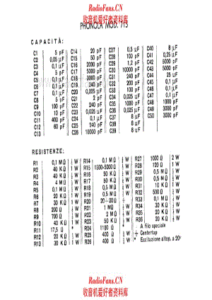 Phonola 715 components 电路原理图.pdf