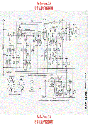 Lumophon WD476 电路原理图.pdf