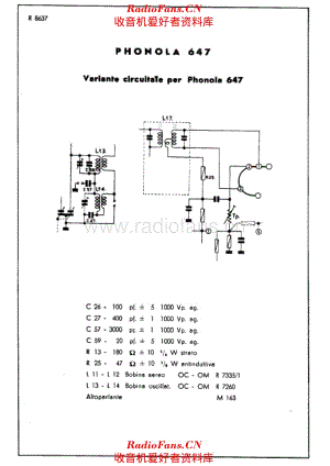 Phonola 647 variant 电路原理图.pdf