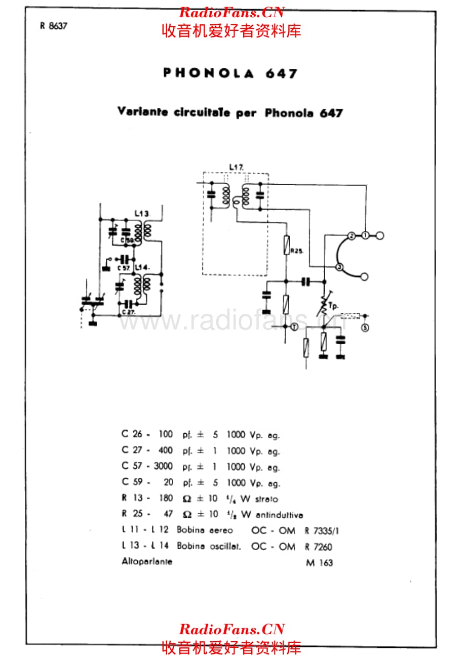 Phonola 647 variant 电路原理图.pdf_第1页