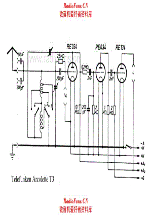 Telefunken Arcolette T3 电路原理图.pdf