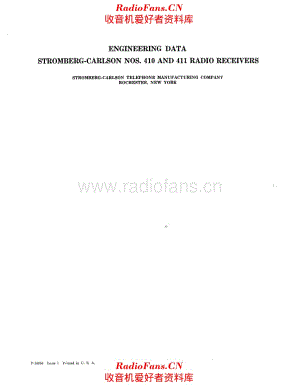 Stromberg Carlson 410 service manual 电路原理图.pdf