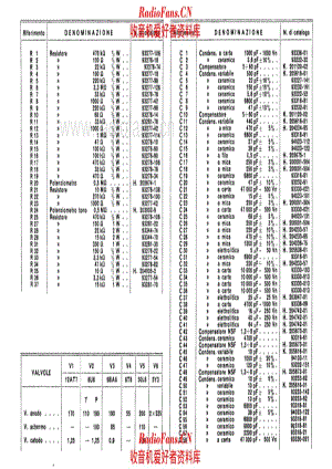 Radiomarelli 154 components 电路原理图.pdf