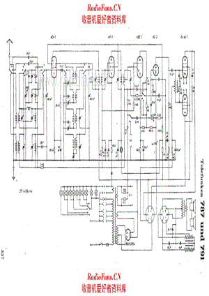 Siemens Telefunken 787 791 alternate 电路原理图.pdf