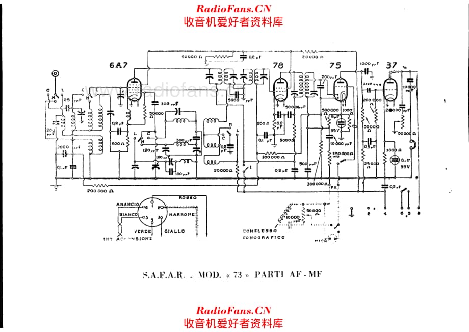Safar 73-AF-MF 电路原理图.pdf_第1页