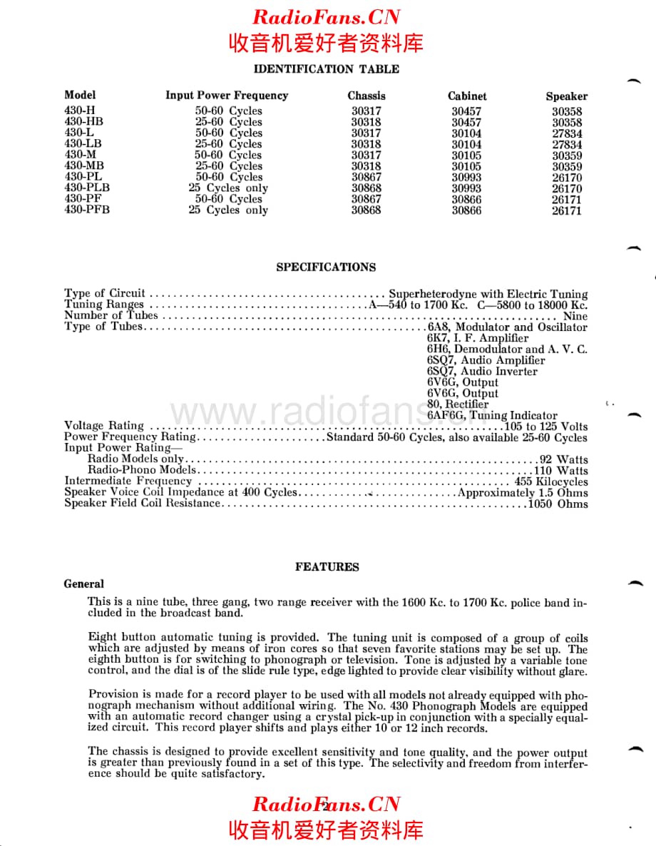 Stromberg Carlson 430 service manual 电路原理图.pdf_第2页