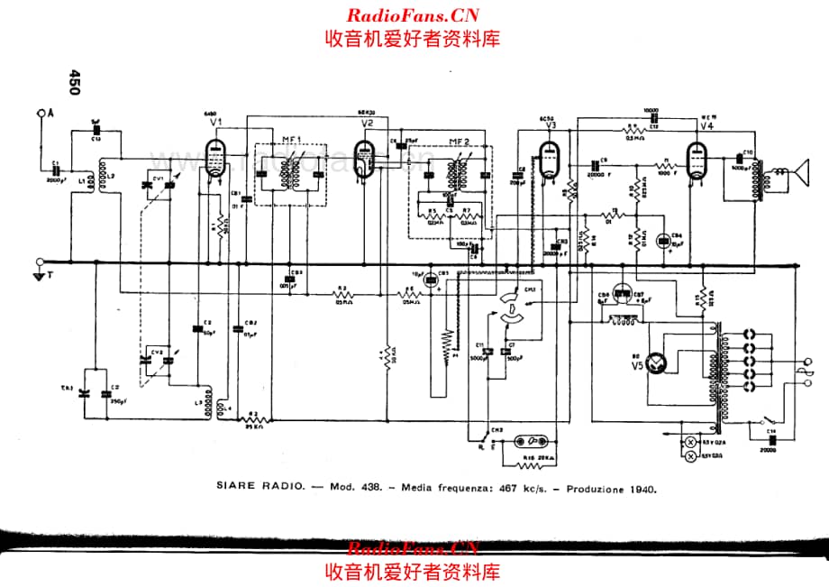 Siare Crosley S-438 电路原理图.pdf_第1页