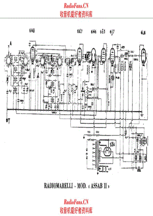 Radiomarelli Assab II_2 电路原理图.pdf
