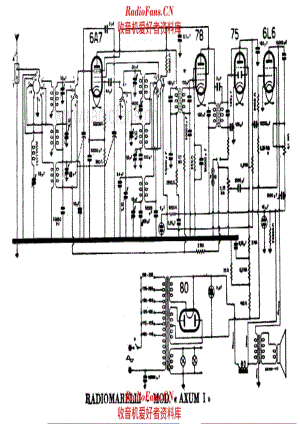 Radiomarelli Axum I_2 电路原理图.pdf