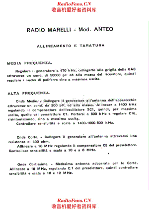 Radiomarelli Anteo alignment 电路原理图.pdf