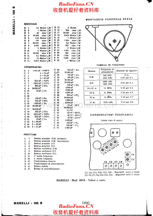 Radiomarelli 108B-Note 电路原理图.pdf