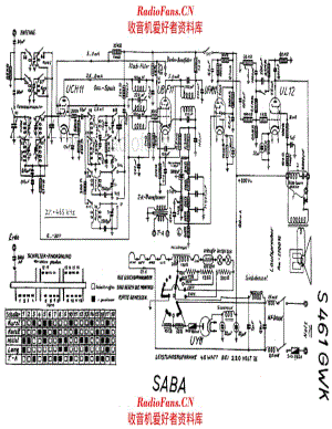 Saba S461GWK 电路原理图.pdf