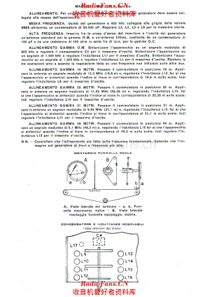 Radiomarelli 128 alignment 电路原理图.pdf