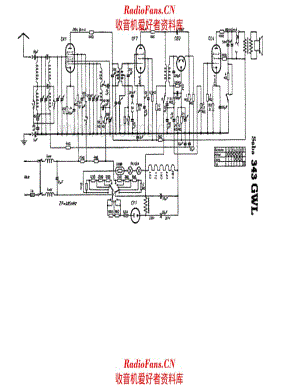 Saba 343GWL 电路原理图.pdf