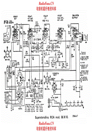 RCA 56X10 电路原理图.pdf
