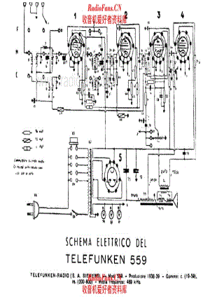 Siemens Telefunken 559 alternate_2 电路原理图.pdf