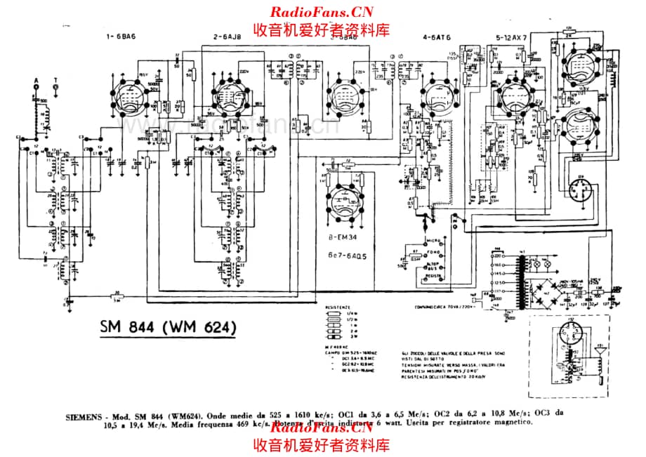 Siemens SM844 WM624 电路原理图.pdf_第1页