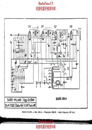 Siare Crosley S-424A 电路原理图.pdf