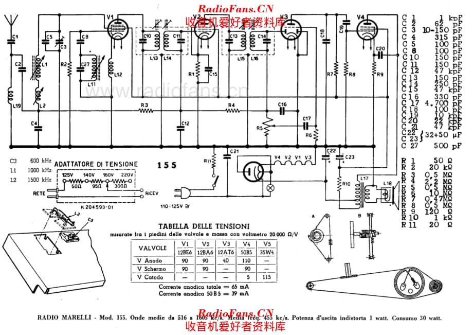 Radiomarelli 155 电路原理图.pdf_第1页