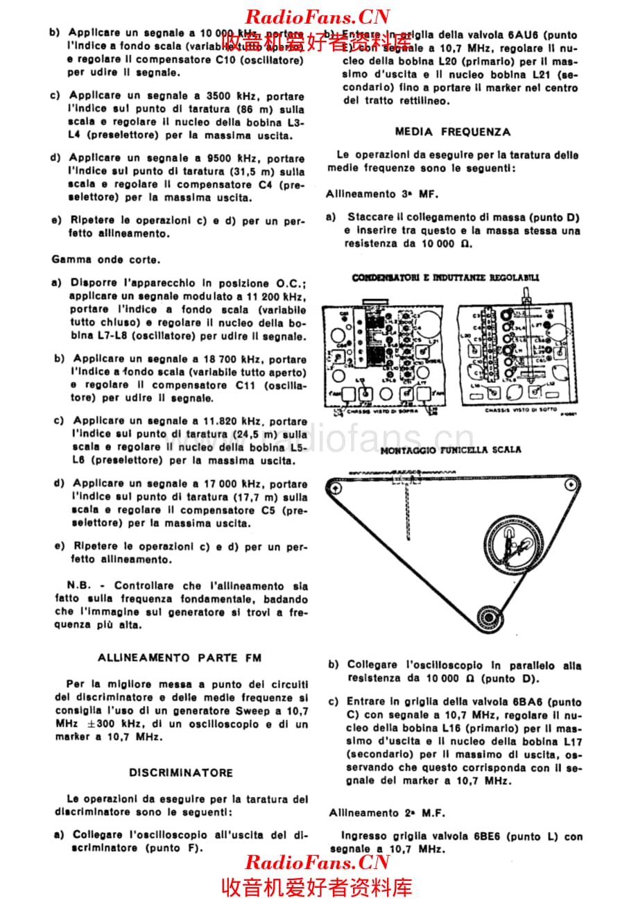 Radiomarelli 159 alignment II 电路原理图.pdf_第1页