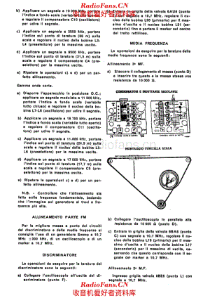 Radiomarelli 159 alignment II 电路原理图.pdf