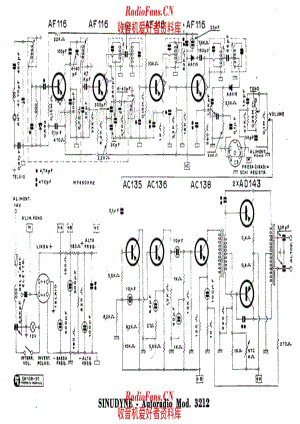 Sinudyne 3212 电路原理图.pdf