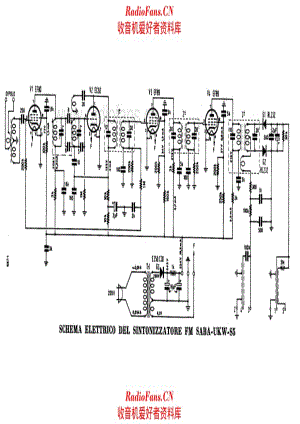 Saba UKW-S5 tuner 电路原理图.pdf