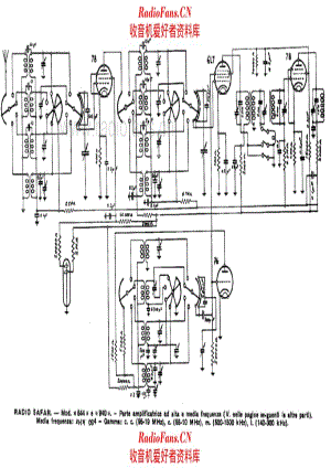 SAFAR 940 RF and IF amplifier unit 电路原理图.pdf