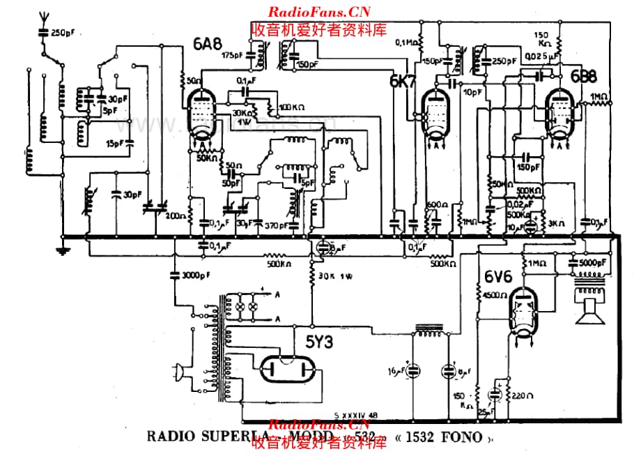 Superla 532 1532 Fono 电路原理图.pdf_第1页