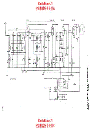 Siemens Telefunken 576 577 电路原理图.pdf