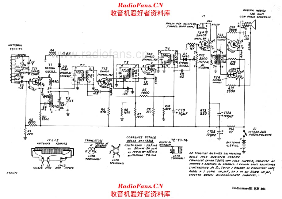 Radiomarelli RD301_2 电路原理图.pdf_第1页