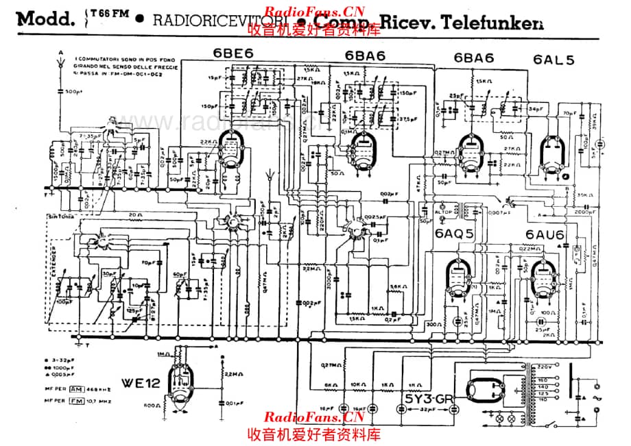 Telefunken T66FM alternate 电路原理图.pdf_第1页