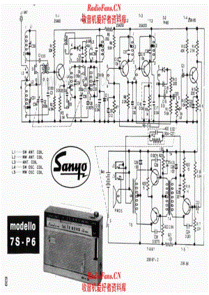 Sanyo 7S-P6 电路原理图.pdf