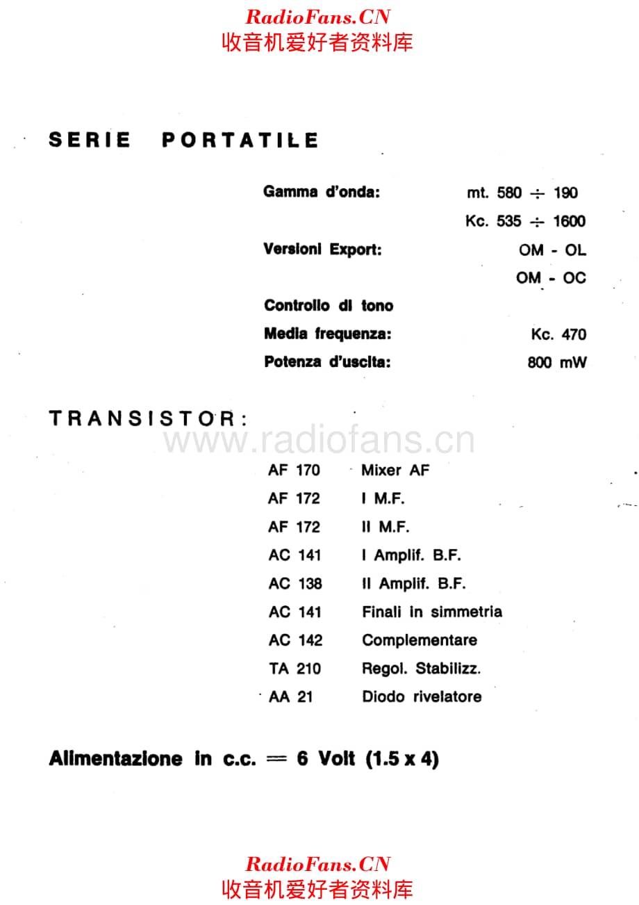 Prandoni Sideral 37 components 电路原理图.pdf_第1页