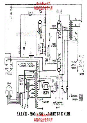 Safar 2940 AF and power supply units 电路原理图.pdf