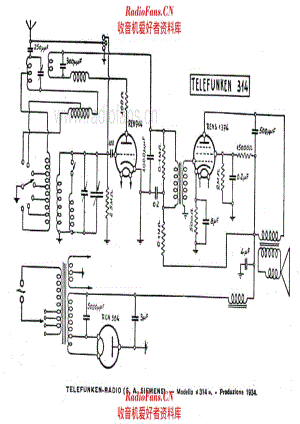 Siemens Telefunken 314 电路原理图.pdf