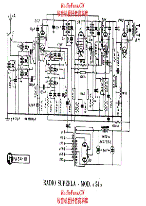 Radio Superla 54 电路原理图.pdf
