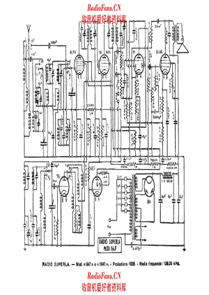 Radio Superla 647 1647 电路原理图.pdf