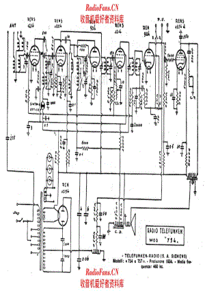 Siemens Telefunken 754 757 电路原理图.pdf