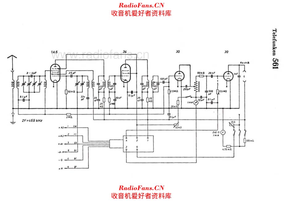 Telefunken 561 电路原理图.pdf_第1页
